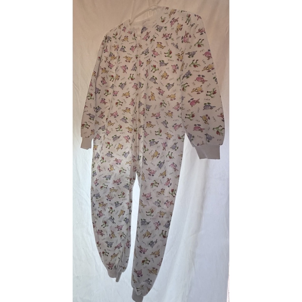 Vintage Carter's Footless Pajamas Blanket Sleeper Sheep Size 14 88 To 100 Pounds